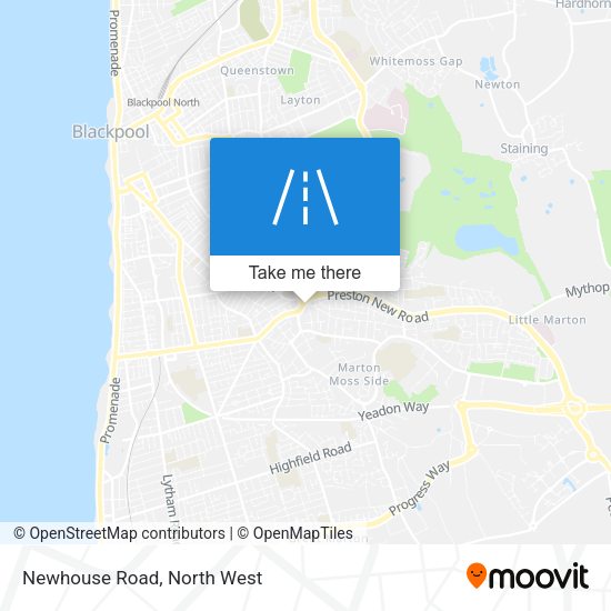 Newhouse Road map