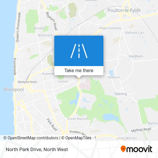 North Park Drive map