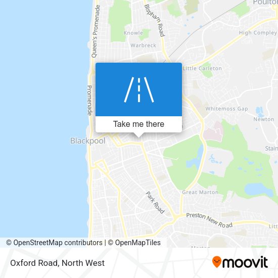 Oxford Road map