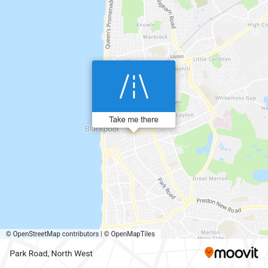 Park Road map
