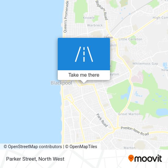 Parker Street map
