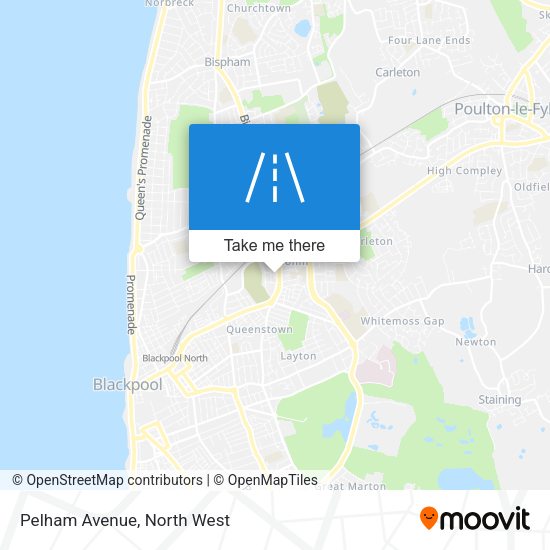Pelham Avenue map