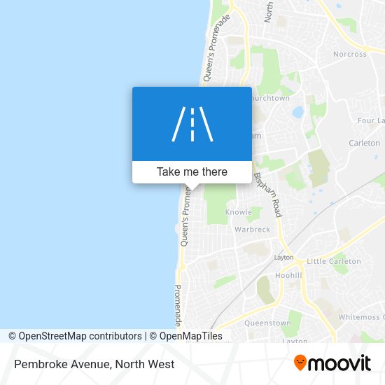 Pembroke Avenue map