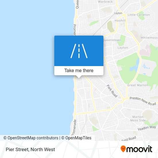 Pier Street map