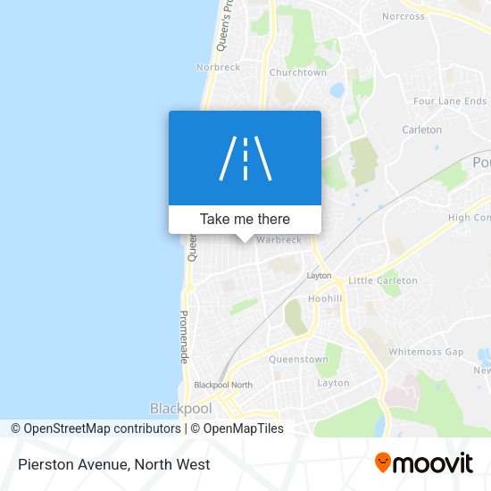 Pierston Avenue map