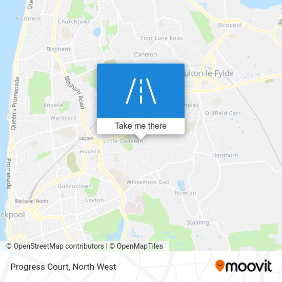 Progress Court map