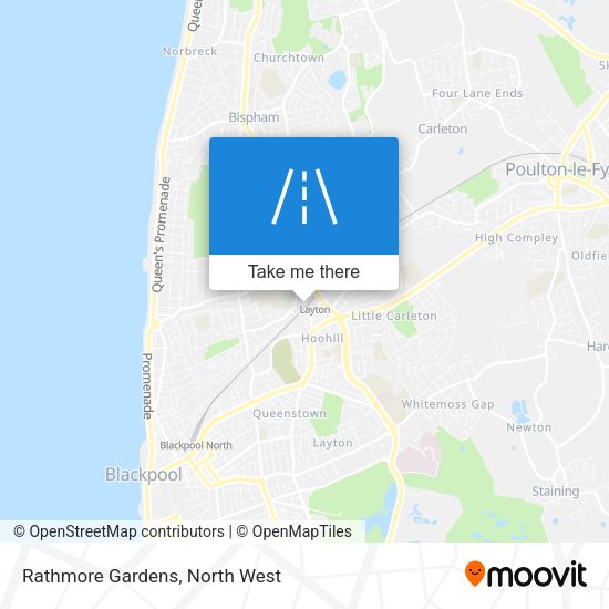 Rathmore Gardens map