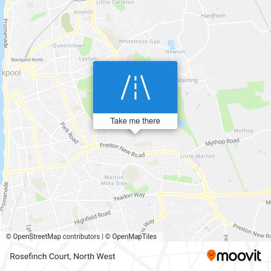 Rosefinch Court map