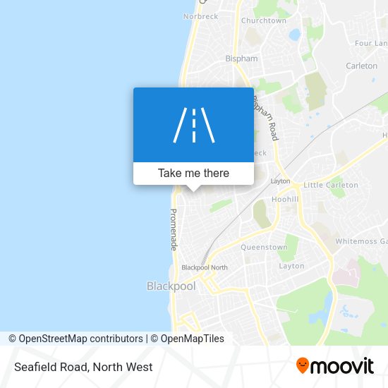 Seafield Road map