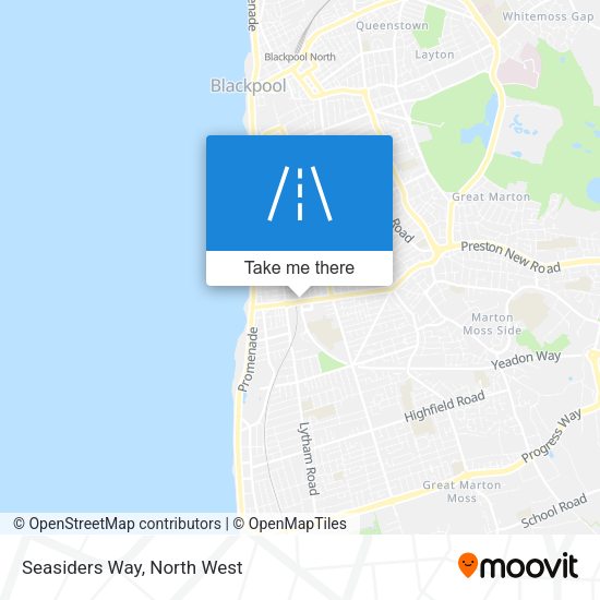 Seasiders Way map