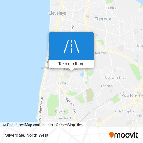 Silverdale map