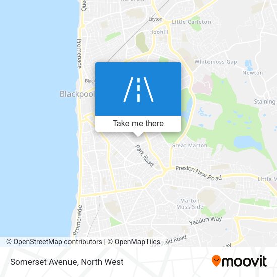 Somerset Avenue map