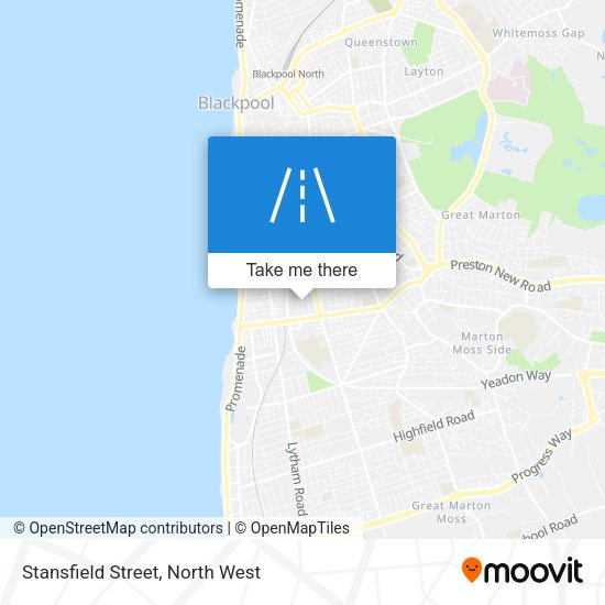 Stansfield Street map