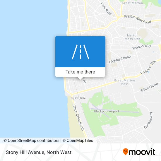 Stony Hill Avenue map
