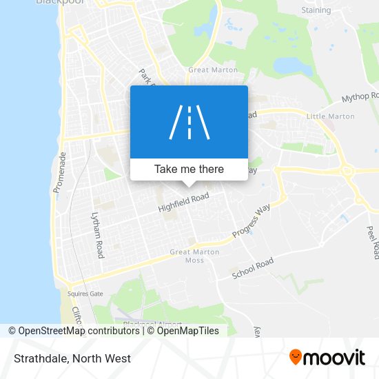 Strathdale map