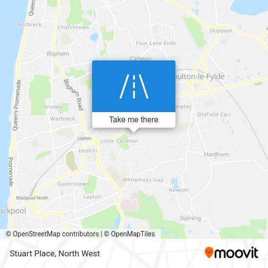 Stuart Place map