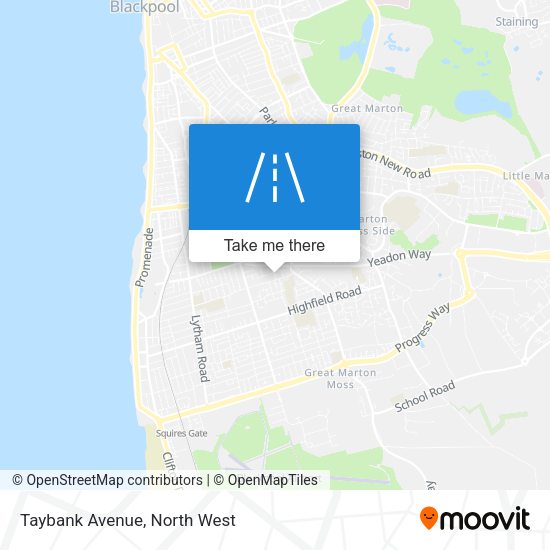 Taybank Avenue map