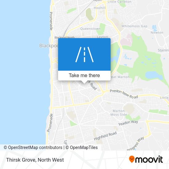 Thirsk Grove map