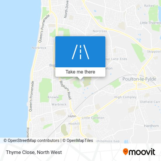 Thyme Close map