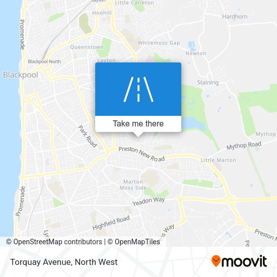 Torquay Avenue map