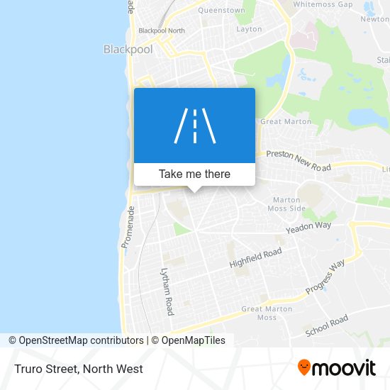 Truro Street map