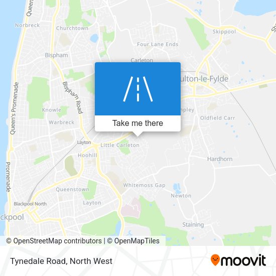 Tynedale Road map