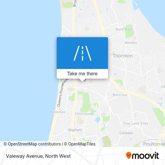 Valeway Avenue map