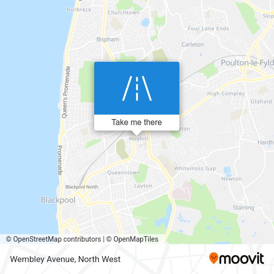 Wembley Avenue map