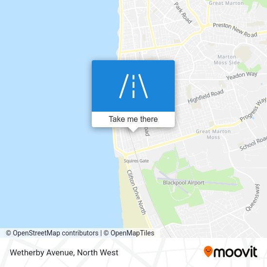 Wetherby Avenue map