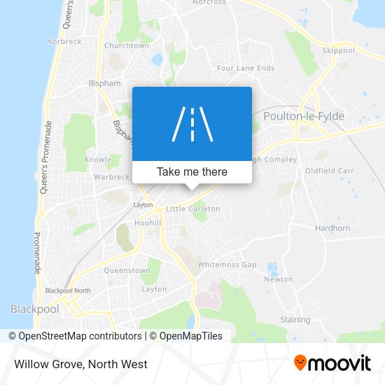 Willow Grove map