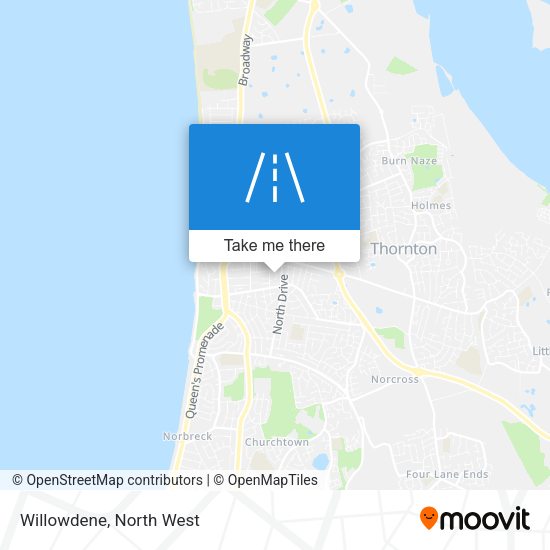 Willowdene map