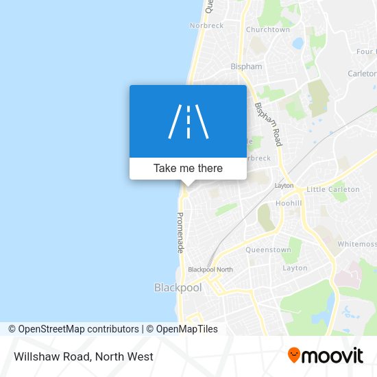 Willshaw Road map