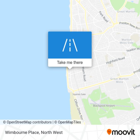 Wimbourne Place map