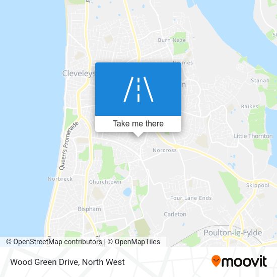 Wood Green Drive map