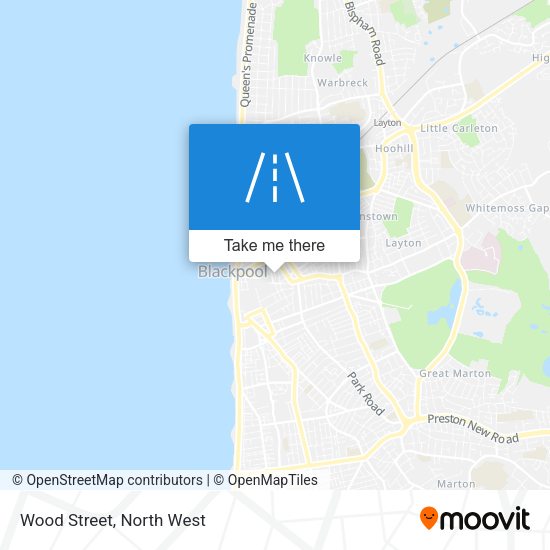 Wood Street map