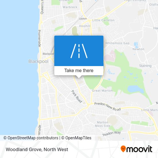 Woodland Grove map