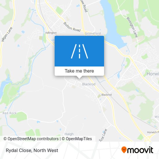 Rydal Close map