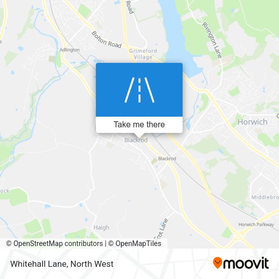 Whitehall Lane map