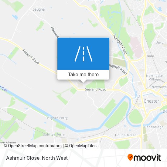 Ashmuir Close map