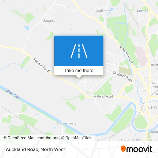 Auckland Road map