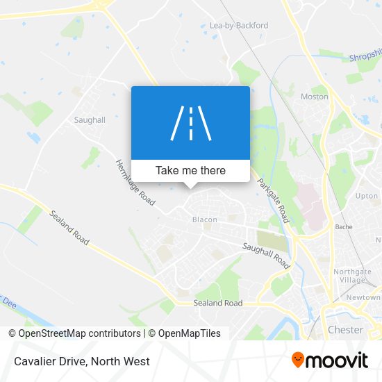 Cavalier Drive map
