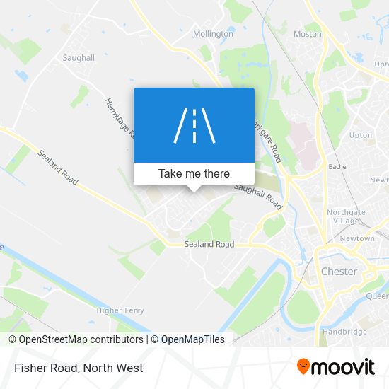 Fisher Road map