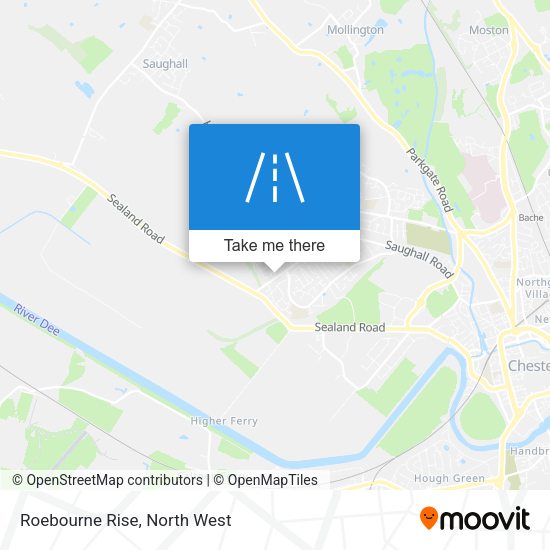 Roebourne Rise map