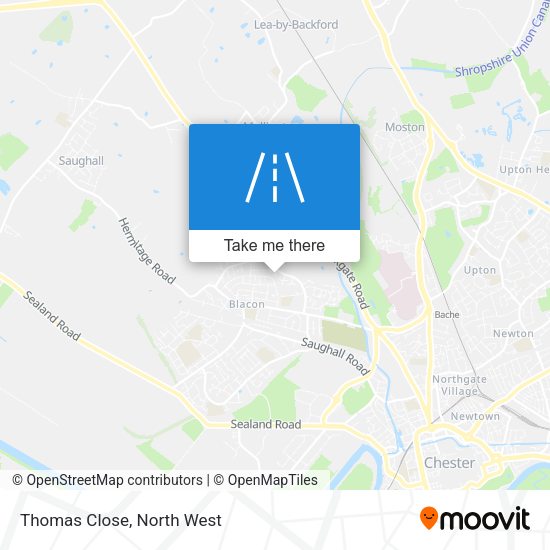 Thomas Close map