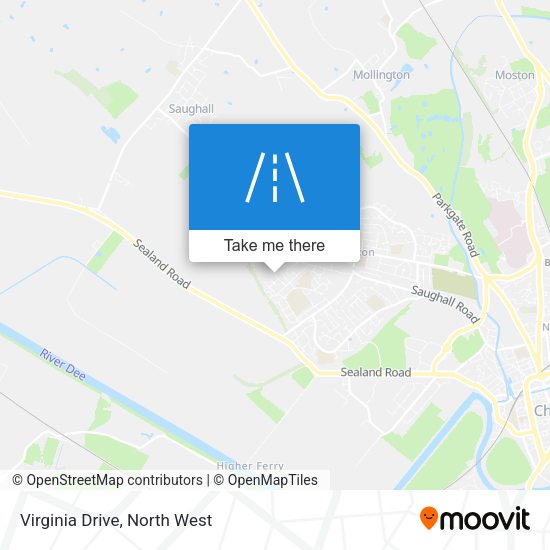 Virginia Drive map