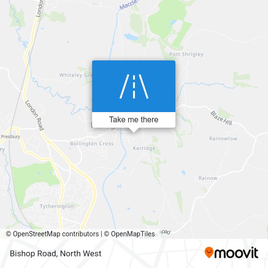 Bishop Road map