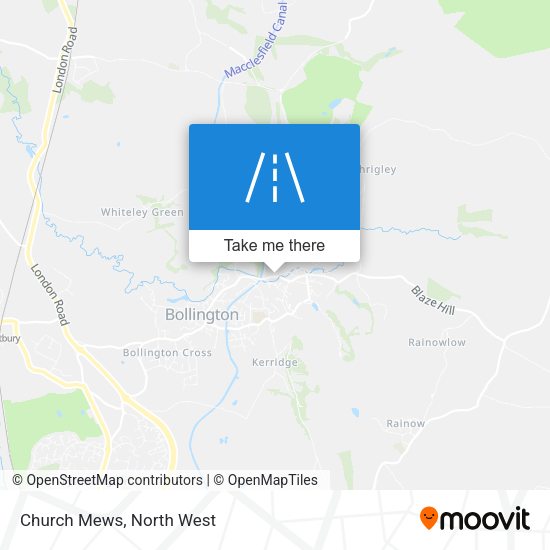Church Mews map