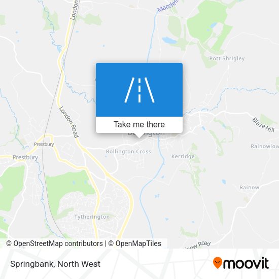Springbank map