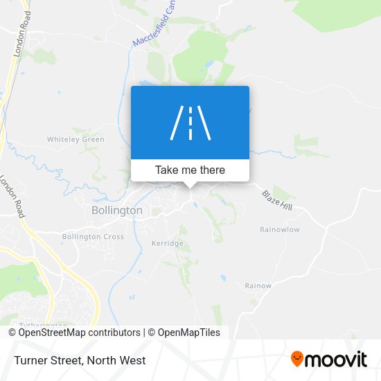 Turner Street map