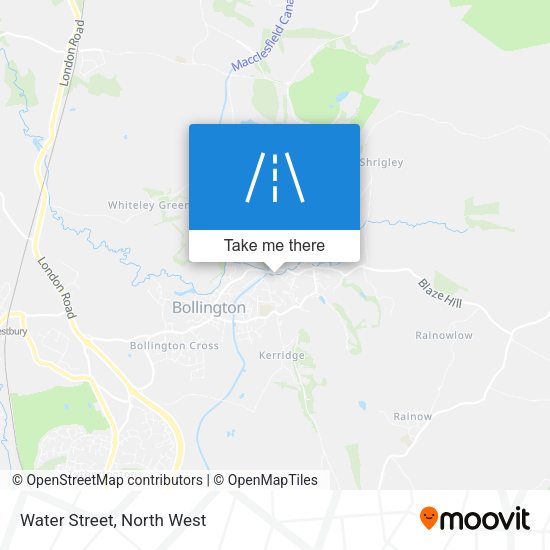 Water Street map